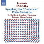 the album cover for Eduardo Alonso-Crespo - Symphony No 5: American