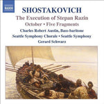 the album cover for Gerard Schwarz - Execution of Stepan Razin