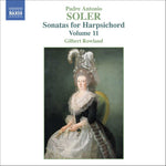 the album cover for Gilbert Rowland - Sonatas for Harpsichord 11