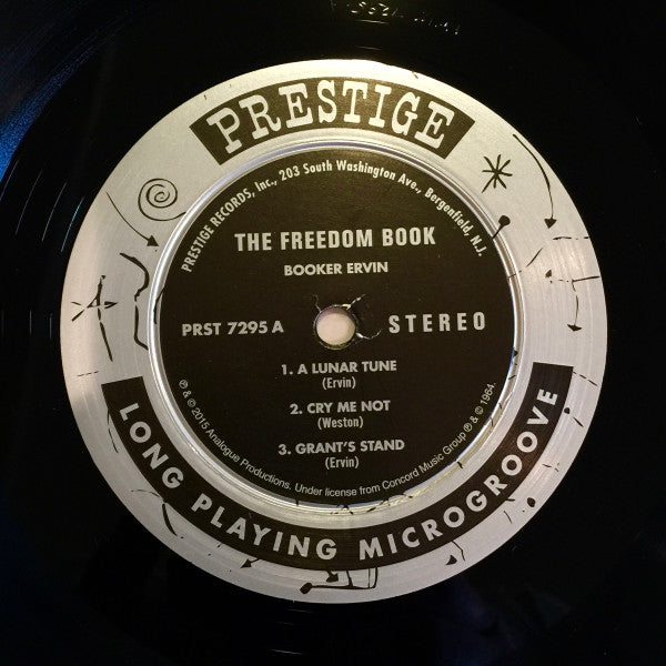 Booker Ervin : The Freedom Book (LP, Album, Ltd, RE, RM, 200)