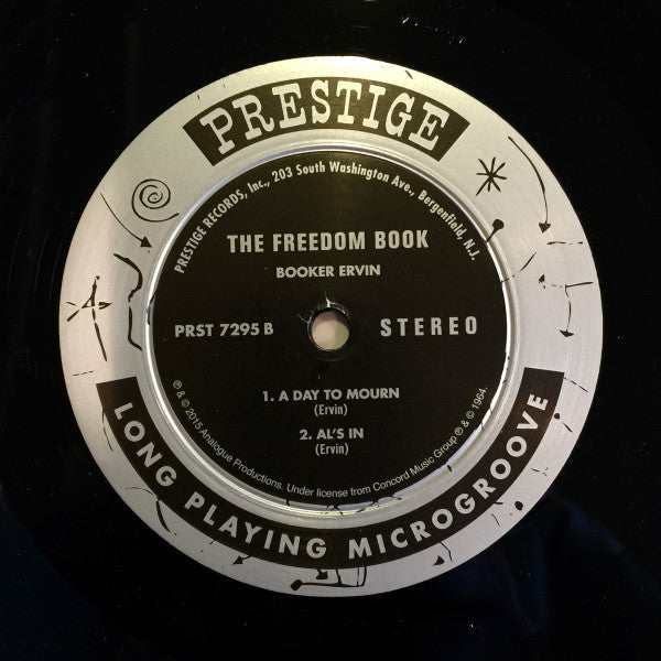 Booker Ervin : The Freedom Book (LP, Album, Ltd, RE, RM, 200)
