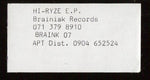 Hi-Ryze : Hi-Ryze EP (12", EP, W/Lbl)