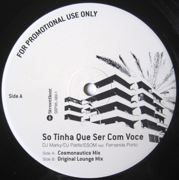 DJ Marky · DJ Patife · ESOM · feat Fernanda Porto : The Brazilian Job Sampler (12", Promo, Smplr)