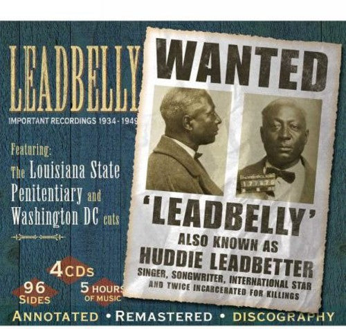 Lead Belly - Important Recordings 1934-1949 (CD)