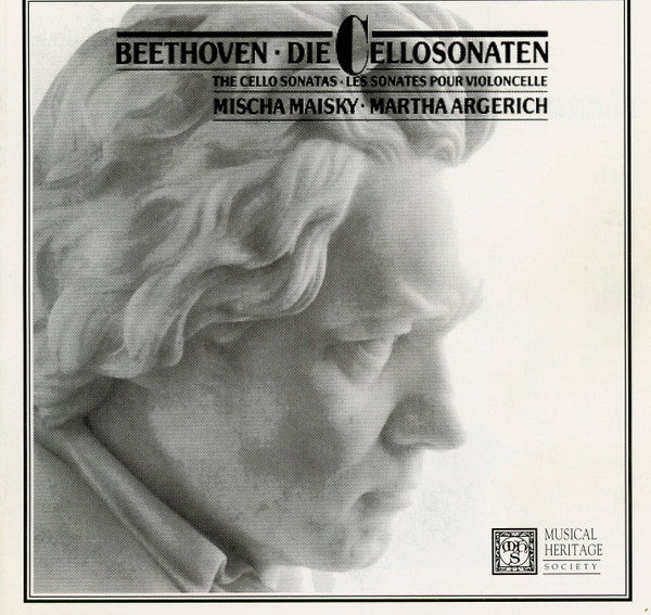 Beethoven*, Mischa Maisky, Martha Argerich : Die Cellosonaten (2xCD, Comp, RE)