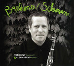the album cover for Todd Levy - Todd Levey Plays Brahms & Schumann