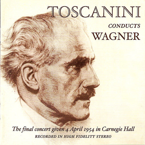 the album cover for Arturo Toscanini - Toscanini's Farewell