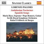 the album cover for MARIA BAYO - Andalusian Nocutrnes