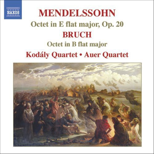 the album cover for Auer Quartet - Bruch: Octets