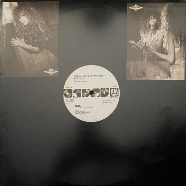 Nita* : I'll Live (Don't Tell Me Lies) (12", Promo)