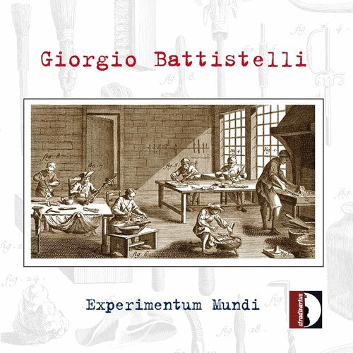 the album cover for giorgio battistelli - Experimentum Mundi