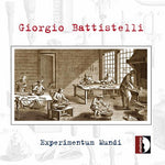 the album cover for giorgio battistelli - Experimentum Mundi