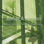 the album cover for Brahms/Bernstein - Clarinet Quintet / West Side Story