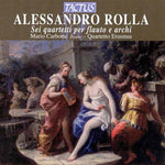 the album cover for A. ROLLA - Flute Quartets