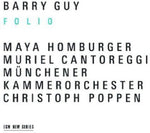 the album cover for Barry Guy - Folio [Import]