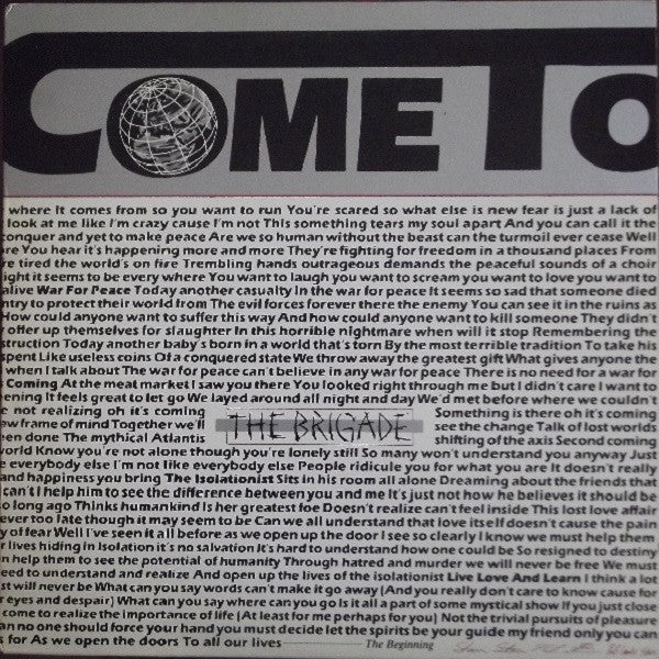 The Brigade : Come Together (12", EP)