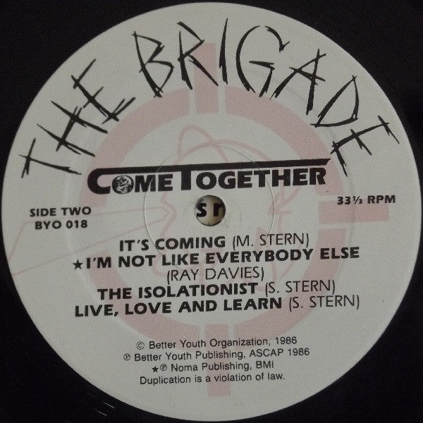 The Brigade : Come Together (12", EP)