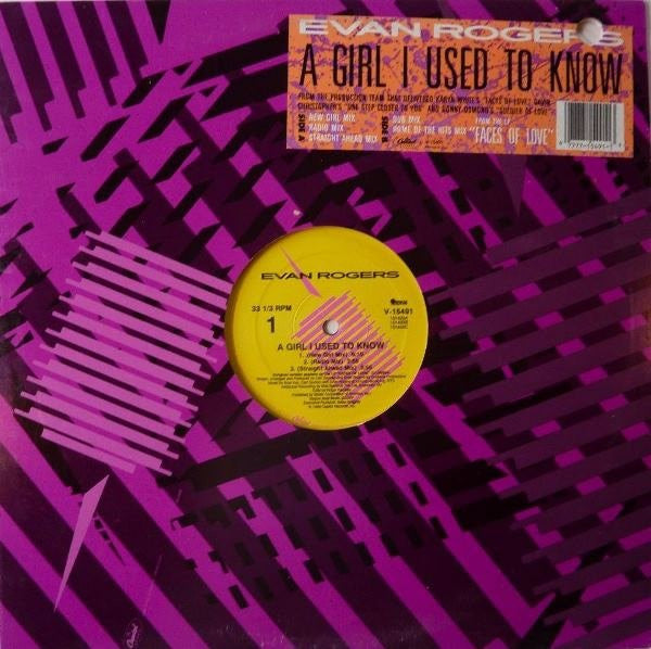 Evan Rogers : A Girl I Used To Know (12")