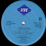 Lisa M (3) : Rock To The Beat (12", Single)