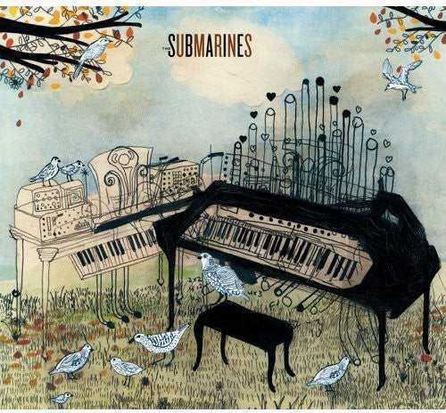 the album cover for Submarines - Declare a New State