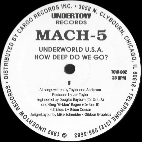 Mach-5 : Underworld U.S.A. (12")