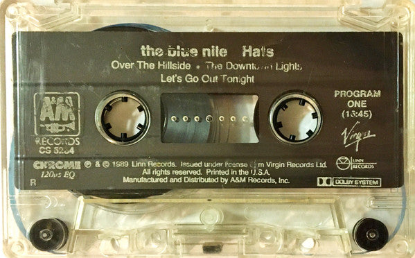 The Blue Nile : Hats (Cass, Album, Dol)