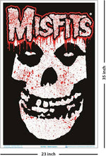 Misfits Splatter Black Light Poster - 23" x 35"