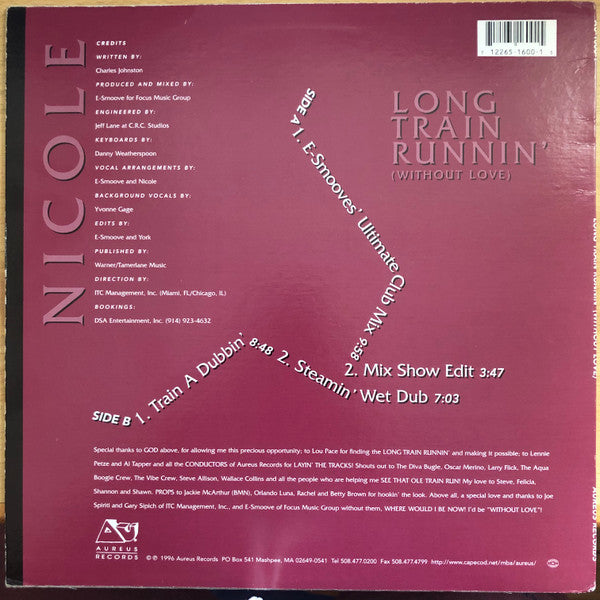 Nicole* : Long Train Runnin' (Without Love) (12")
