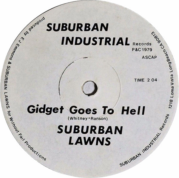 Suburban Lawns : Gidget Goes To Hell (7")