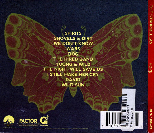 The Strumbellas : Hope (CD, Album)