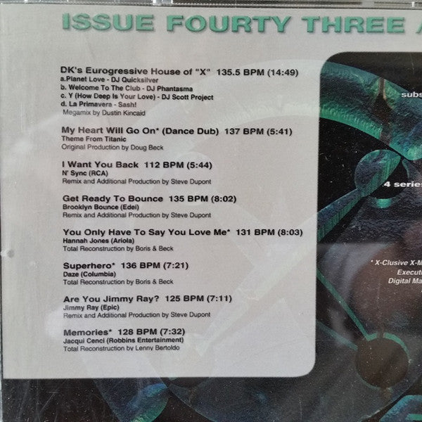 Various : X-Mix Issue Fourty Three (CD, Comp, Promo)