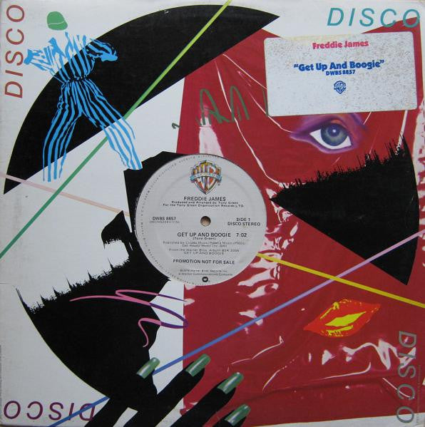 Freddie James : Get Up And Boogie (12", Promo)