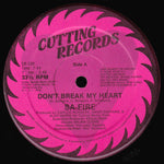 Safire : Don't Break My Heart (12")
