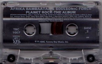 Afrika Bambaataa & Soulsonic Force : Planet Rock - The Album (Cass, Album)