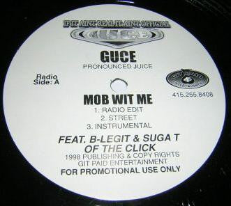 Guce : Mob Wit Me (12", Promo)