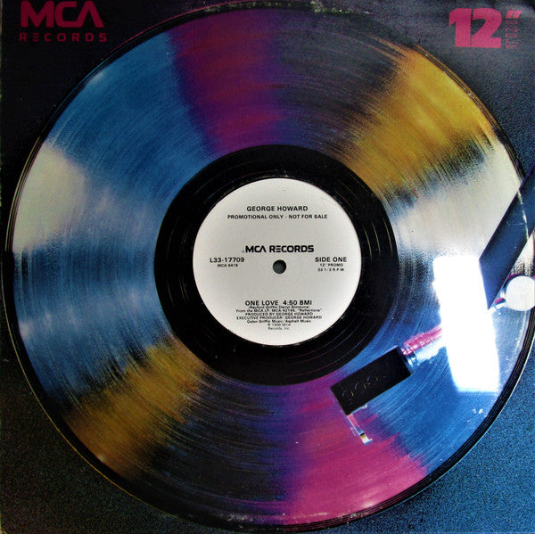 George Howard : One Love / Late Night (12", Promo)