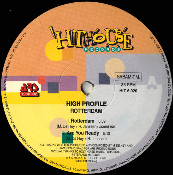 High Profile : Rotterdam (12")