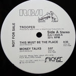 Trooper (4) : This Must Be The Place / Money Talks (12", Single)