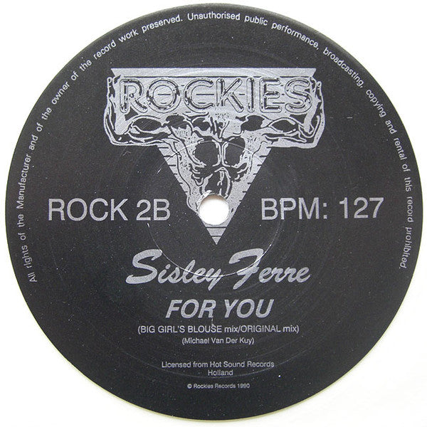 Sisley Ferré : He's All I Need and For You (12", Cle)