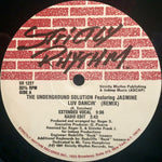 The Underground Solution* Featuring Jasmine : Luv Dancin' (Remix) (12")