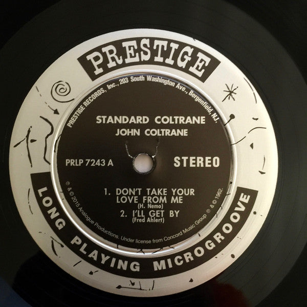 John Coltrane : Standard Coltrane (LP, Album, Ltd, Num, RE, RM, 200)