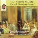 the album cover for Chiara Banchini - Pieces de Clavecin en Concerts (Complete Books 1-5)