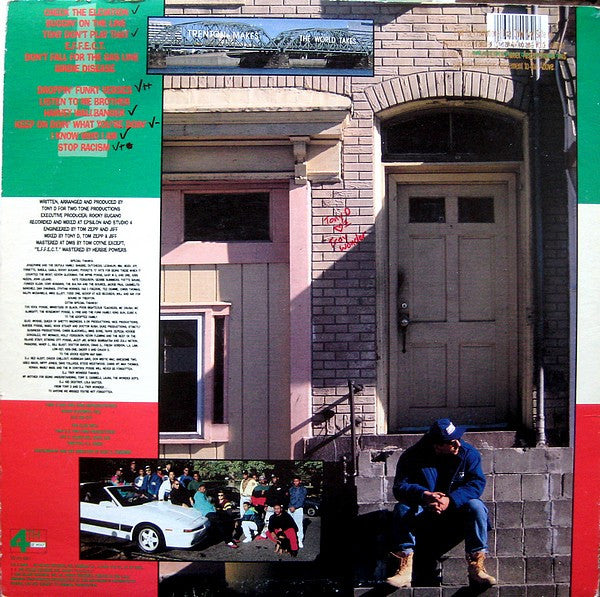 Tony D a.k.a. Harvee Wallbangar : Droppin' Funky Verses (LP, Album)