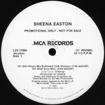 Sheena Easton : 101 (12", Single, Promo, Pin)