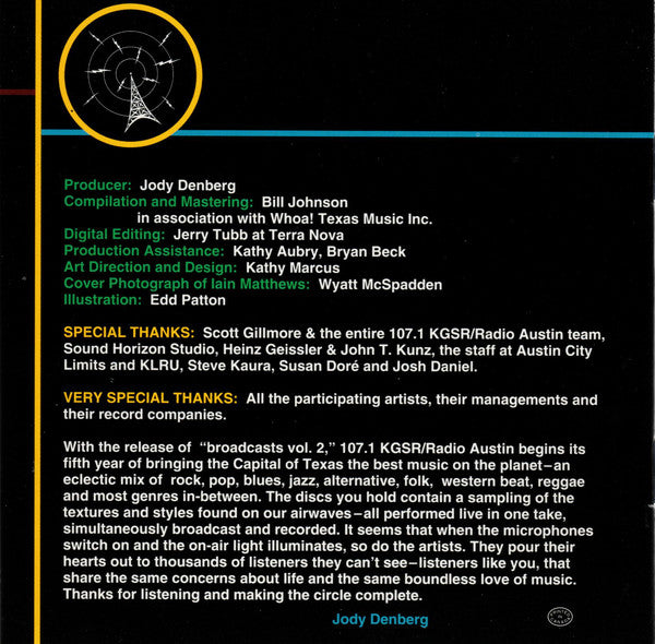 Various : Broadcasts Vol. 2 (2xCD, Ltd, Transcription)