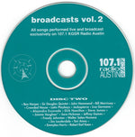 Various : Broadcasts Vol. 2 (2xCD, Ltd, Transcription)