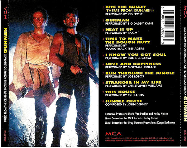 Various : Gunmen (Music From The Original Motion Picture Soundtrack) (CD, Album, Comp)