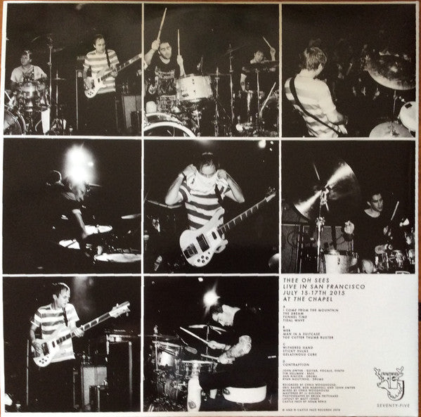 Thee Oh Sees : Live In San Francisco (2xLP, Album + DVD-V)