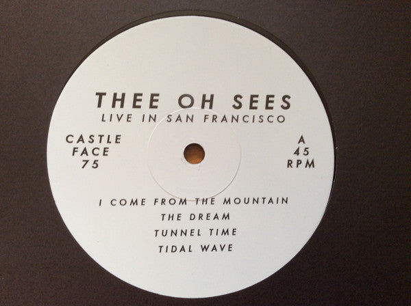 Thee Oh Sees : Live In San Francisco (2xLP, Album + DVD-V)