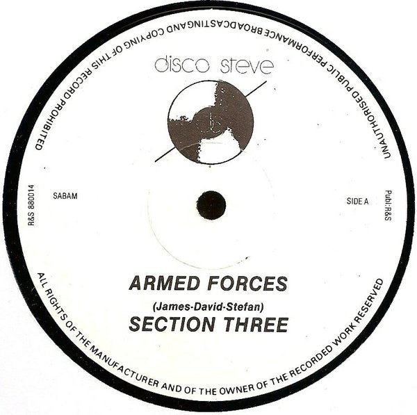 Section Three : Armed Forces (12")